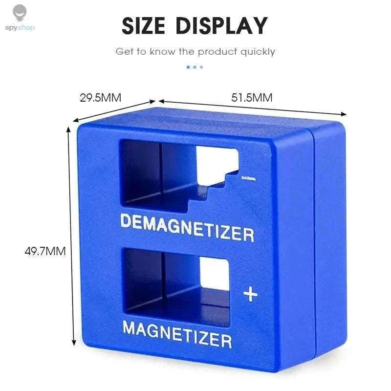 Magnetizer Demagnetizer Tool for Faster, More Accurate Tool Control-Blue