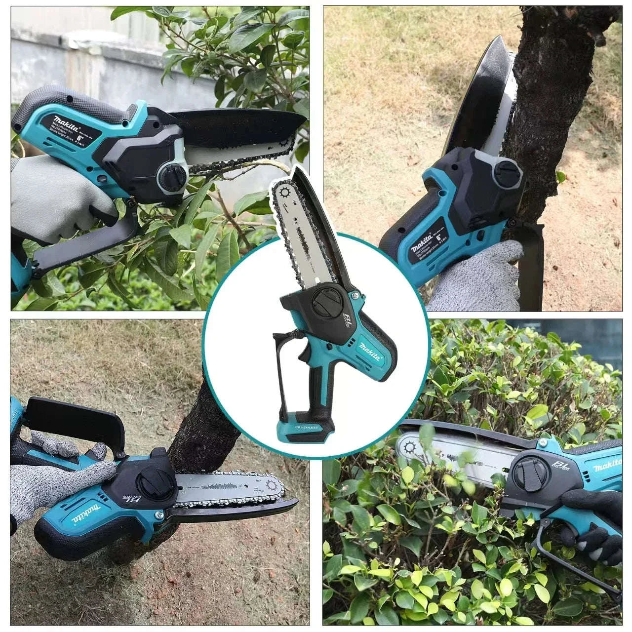 Makita 18V Cordless Chainsaw – Compact Brushless Power-a set EU / CHINA