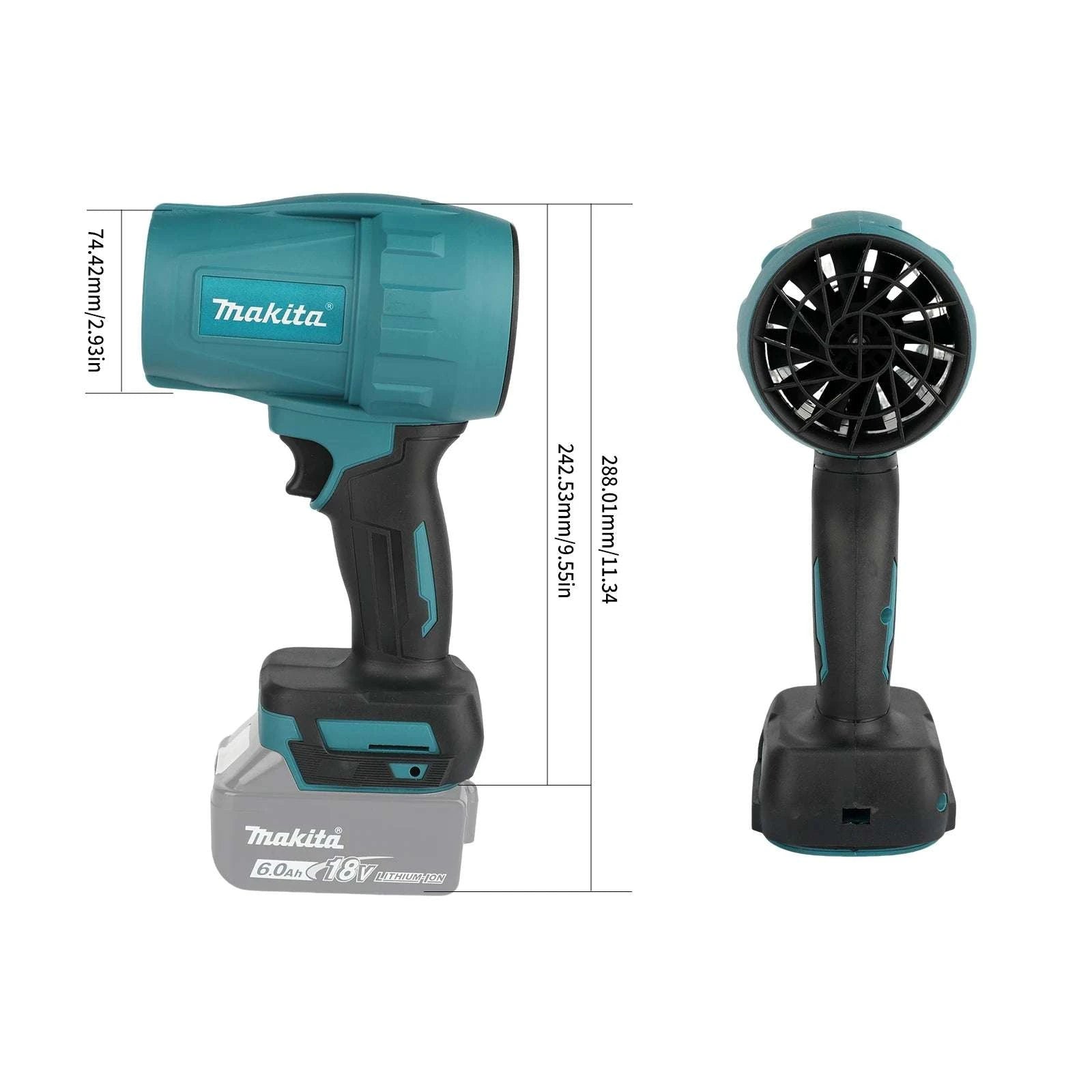 Makita 18V Turbo Blower 30000RPM High Power Cleaning Tool-No battery