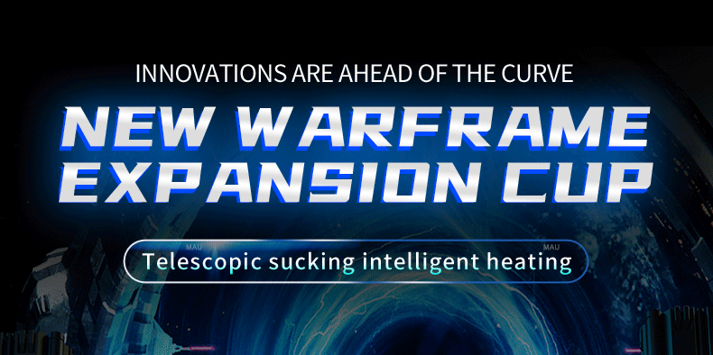 Male Masturbation Cup Telescopic Heated Sucking Masturbator-black