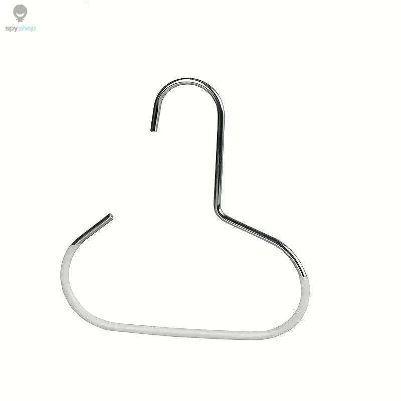 Manganese Steel Round Hook for Hats, Scarves and Bags-1pc White