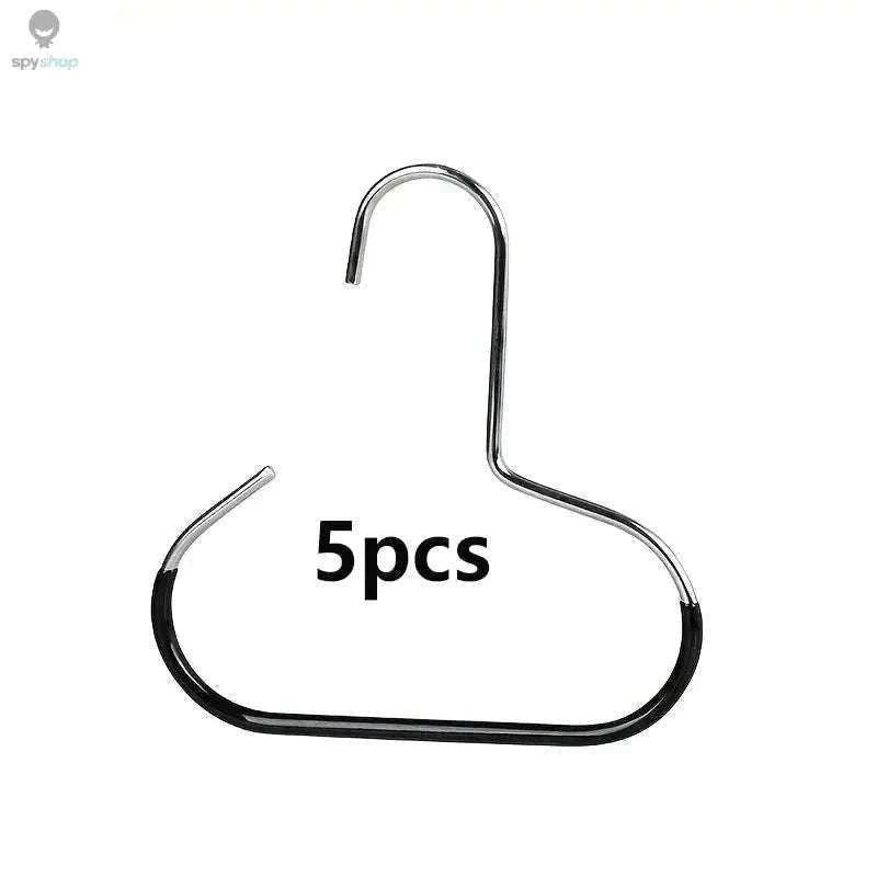 Manganese Steel Round Hook for Hats, Scarves and Bags-1pc White