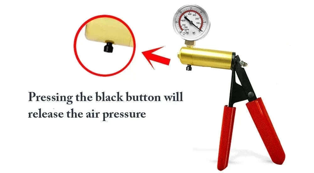 Manual Acrylic Penis Pump with Vacuum Control and Gauge-A5(4.4-30.5cm) kit