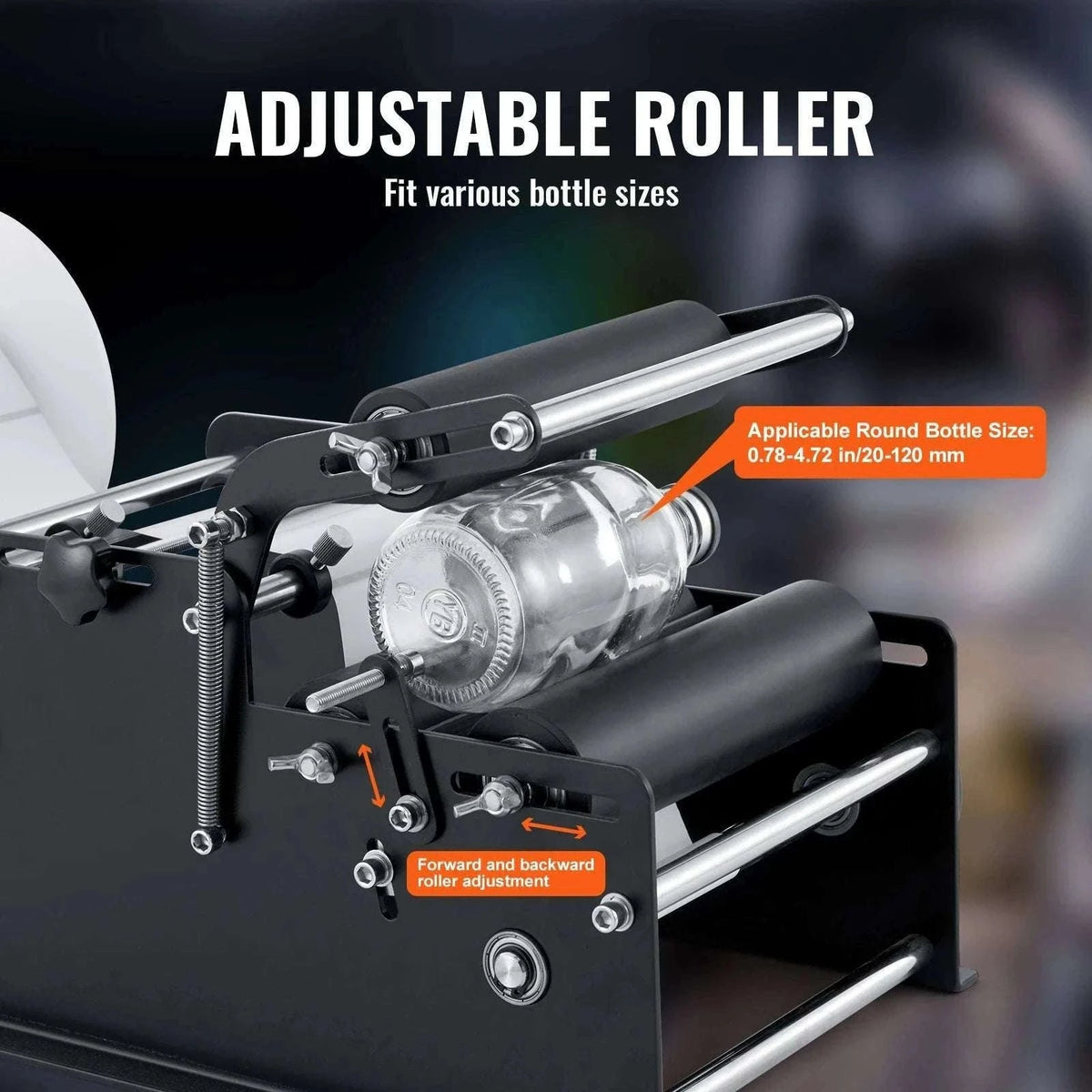 Manual Bottle Labeling Machine 15–20 Bottles/Min Adjustable-MT-30 / GERMANY