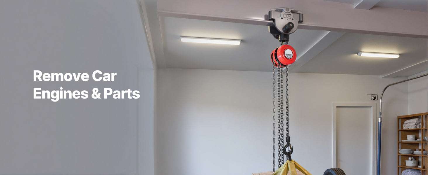 Manual Chain Hoist 1T/2T with 8–20 ft Lift for Garage & Warehouse-1T 8FT / Poland
