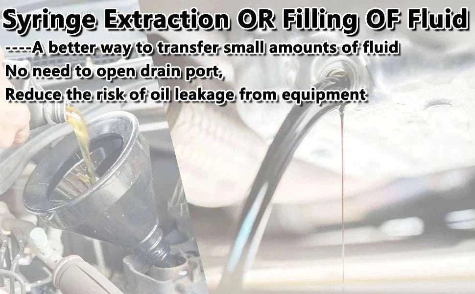 Manual Fluid Extractor Pump with Hose for Oil, Fuel & Liquid Transfer-500CC