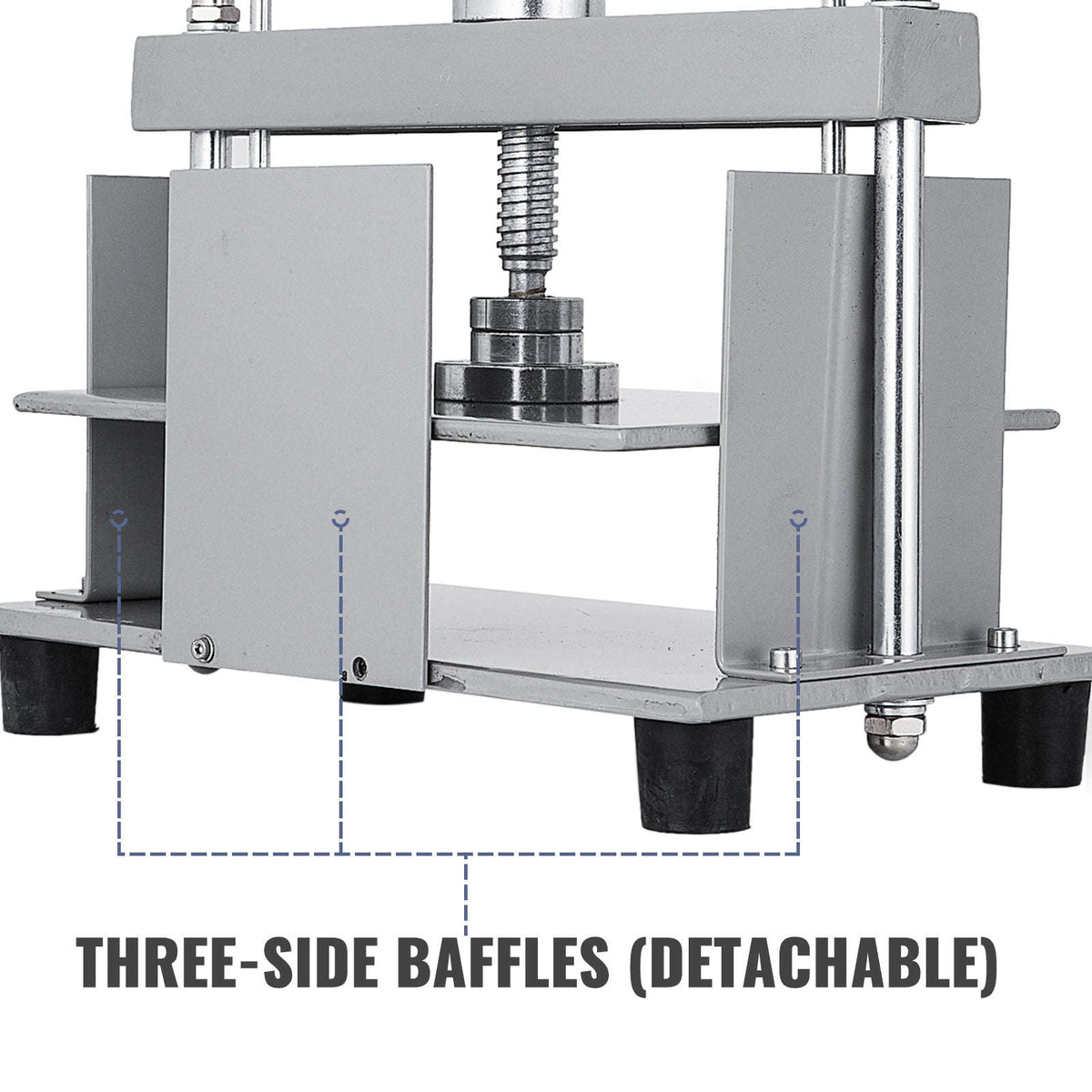 Manual Paper Press Machine 12 x 8.7 in for A4 Paper Steel Frame-Red / spain