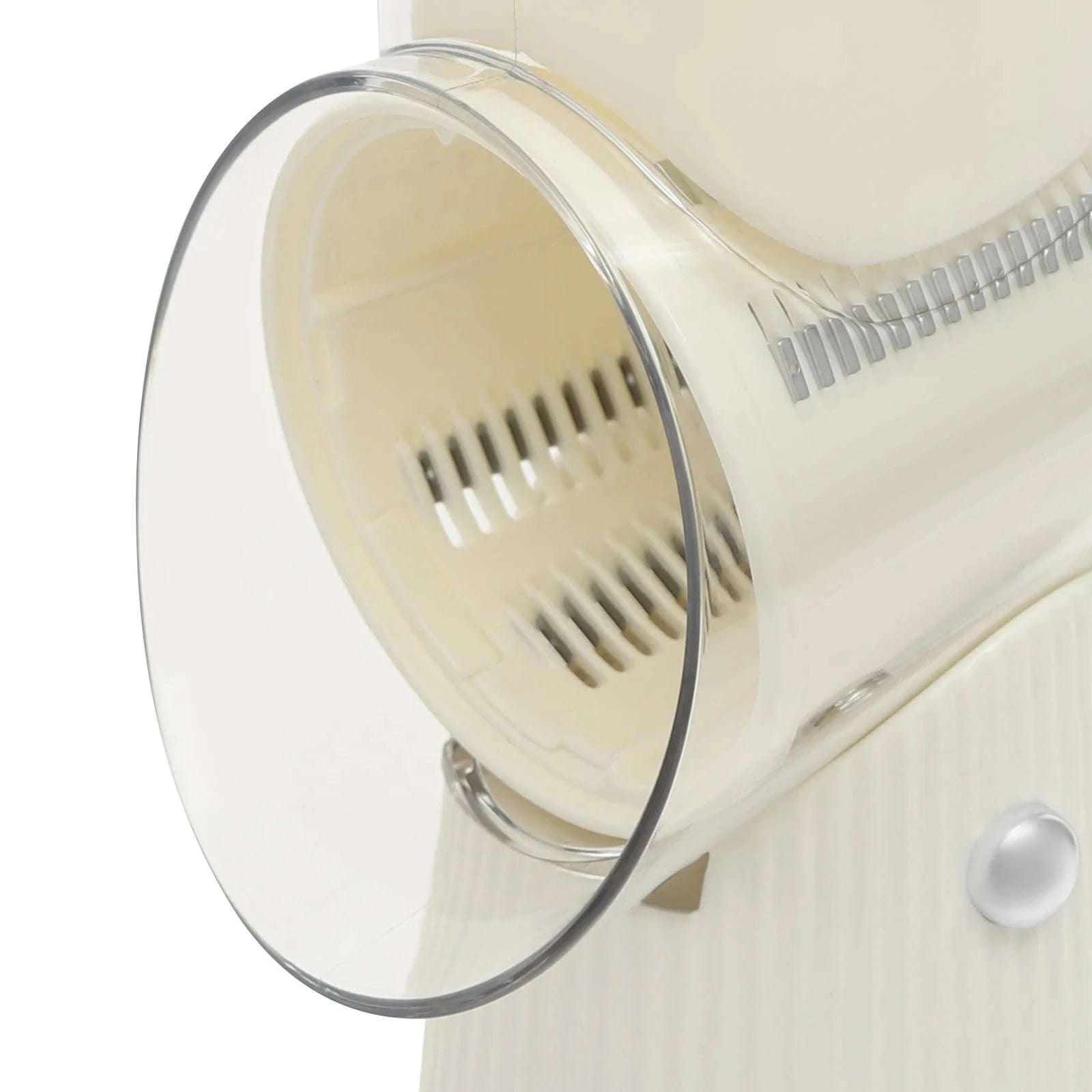 Manual Rotary Cheese and Vegetable Slicer with 5 Blades-United States