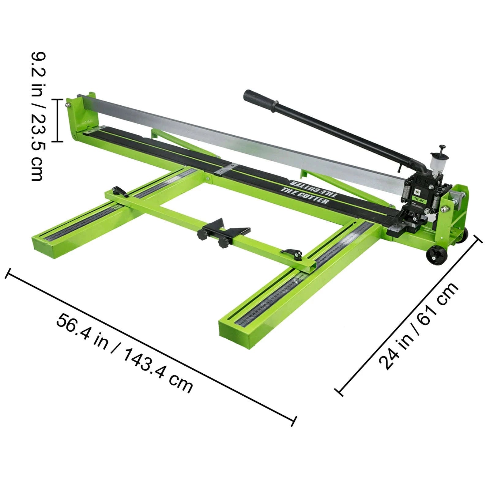 Manual Tile Cutter with Laser Guide and Spare Cutter-1.2M / Germany