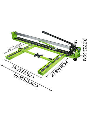 Manual Tile Cutter with Laser Guide and Spare Cutter-1.2M / Germany