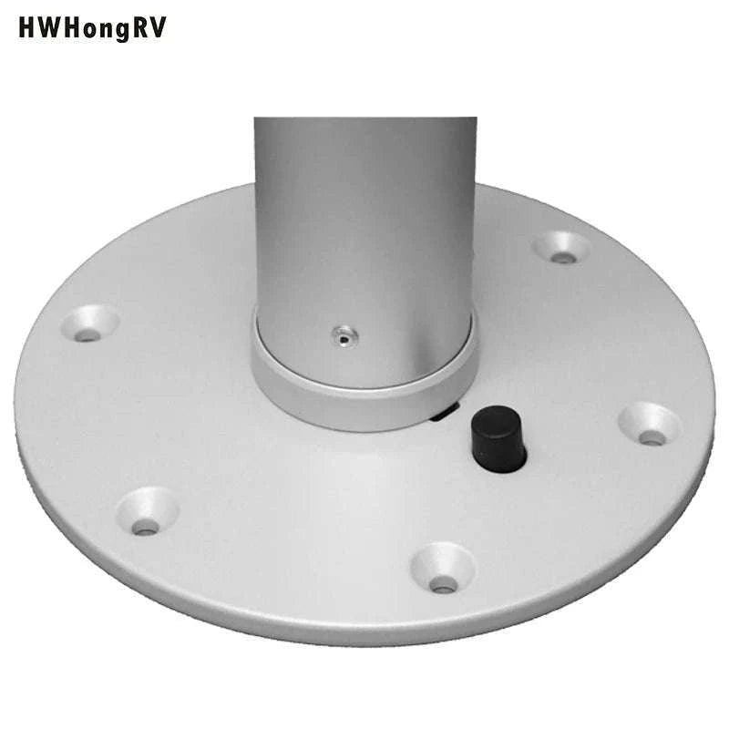 Manufacturers' Select  RV or Boat Table Leg System. SurFit  Leg Sets, Silver, Surface Mount with Aluminum Floor and Table Bases-74.5CM-29.33inch / United States