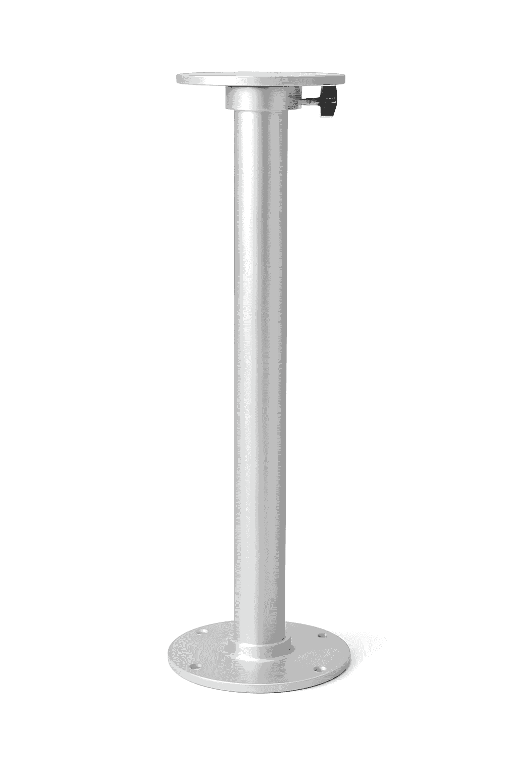 Manufacturers' Select  RV or Boat Table Leg System. SurFit  Leg Sets, Silver, Surface Mount with Aluminum Floor and Table Bases-74.5CM-29.33inch / United States