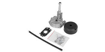 Marine Steering System Rotary Wheel with 12 ft Cable-12 FT Cable / United States