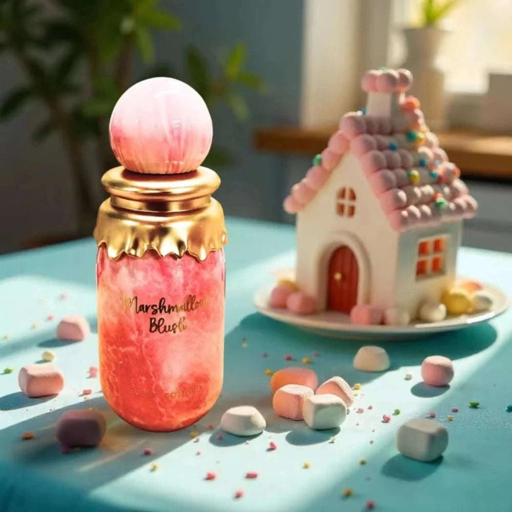 Marshmallow Blush Eau de Parfum 100ml Sweet Strawberry Scent-Pink / United States