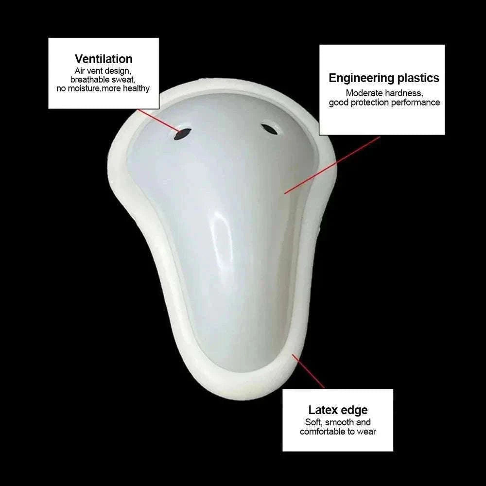 Martial Arts Groin Guard Protective Cup for Training-White-1Pc / XS / China Mainland