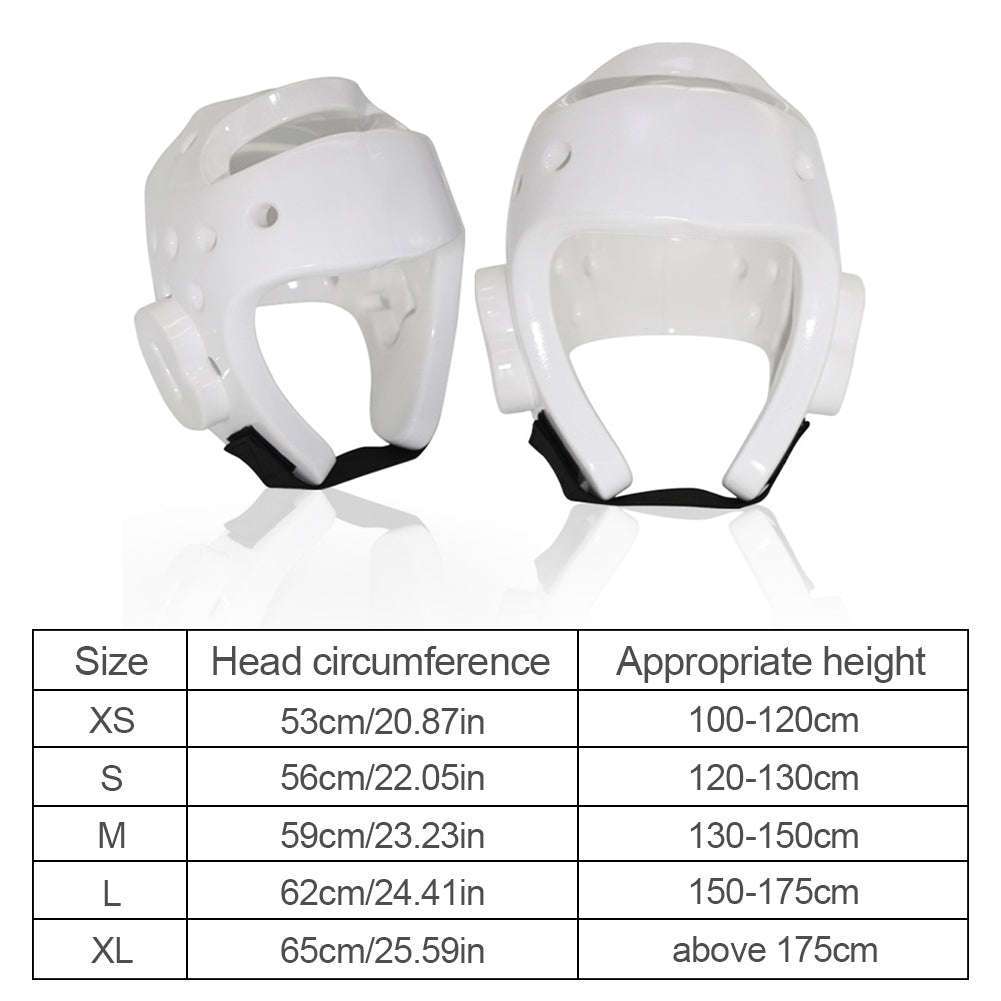 Martial Arts Head Guard with Full Impact Protection for Training-
