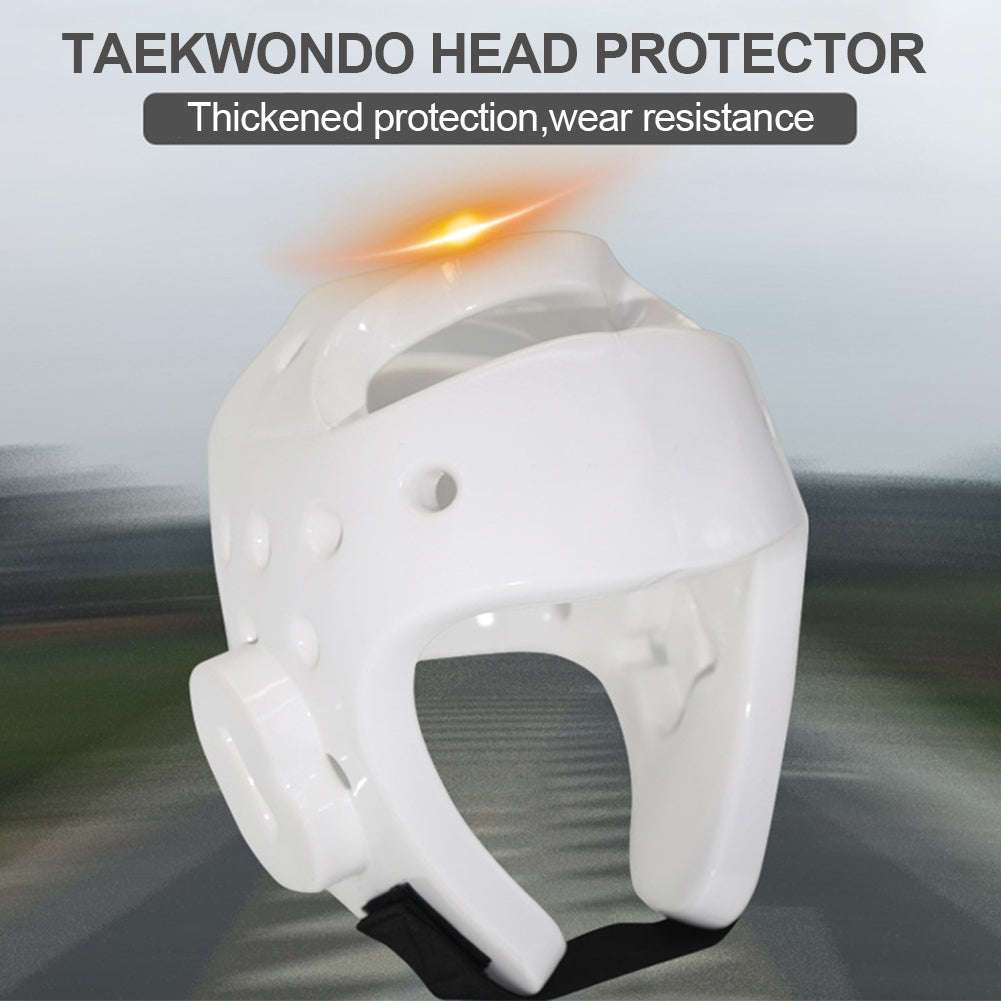 Martial Arts Head Guard with Full Impact Protection for Training-