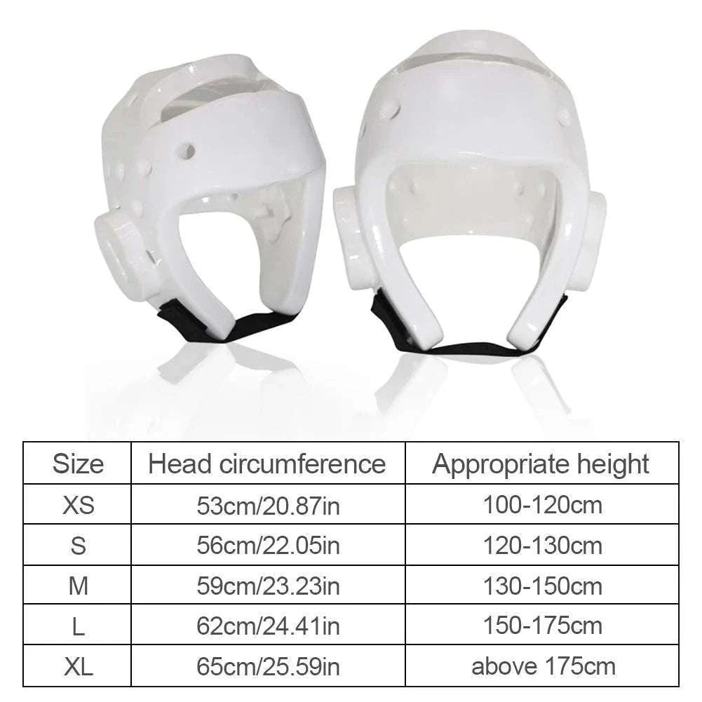Martial Arts Head Guard with Full Impact Protection for Training-