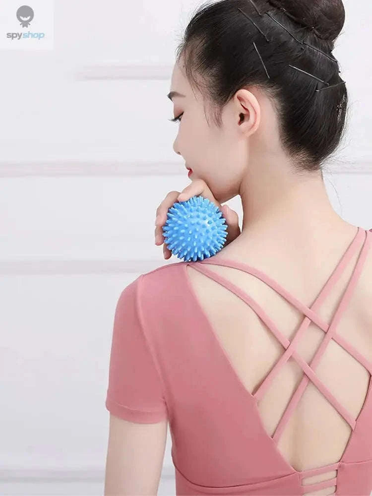 Massage Ball for Fascia & Muscle Relief – Trigger Point Therapy, Foot & Back Recovery-Blue