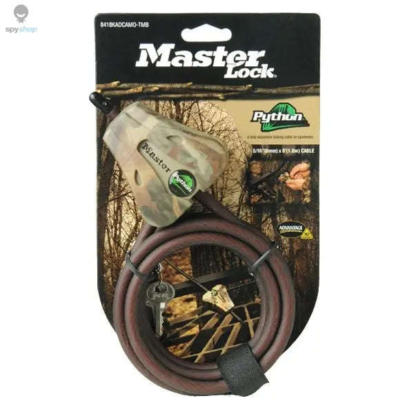 Master Lock Python Cable Lock for Secure Equipment Protection-Wählen Sie eine Option...