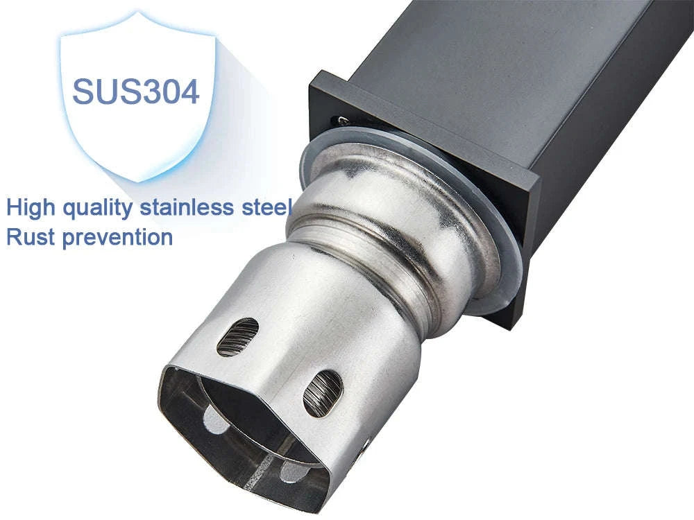 Matte Black Bathroom Basin Faucet with Gold Accents-Brush Nickel Short / brazil