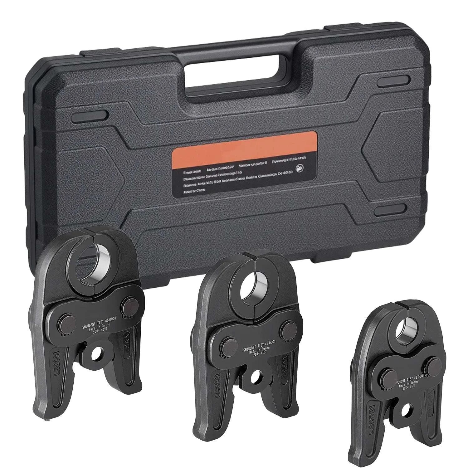 MegaPress Pressing Jaws Set 1/2", 3/4", 1" for Carbon Steel Pipes-3 PCS / United States