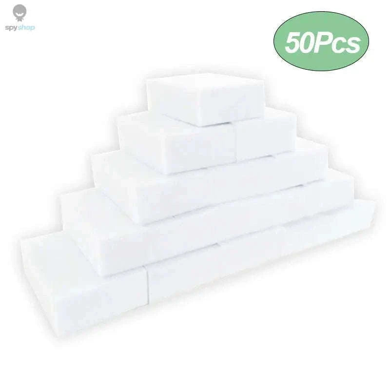 Melamine Cleaning Sponge Pack for Fast, Chemical-Free Cleaning-50pcs