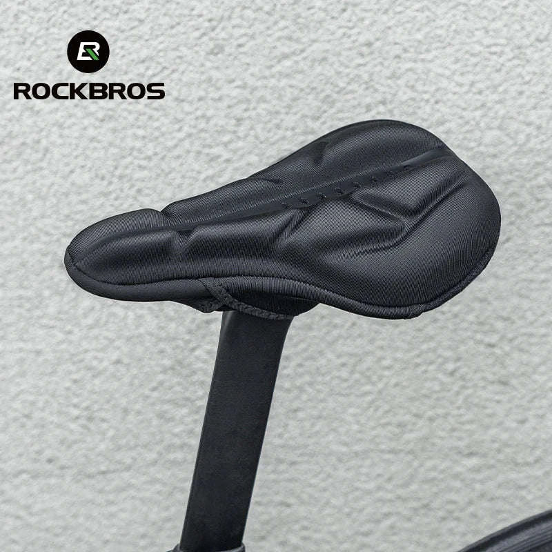 Memory Foam Bicycle Seat Cover Breathable Anti-Slip Saddle Cushion-LF0278