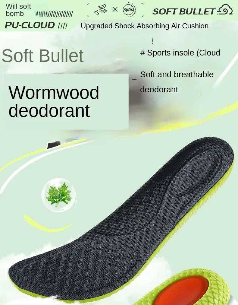 Memory Foam Insoles with Arch Support (Men & Women)-EU43-44(270mm / China Mainland