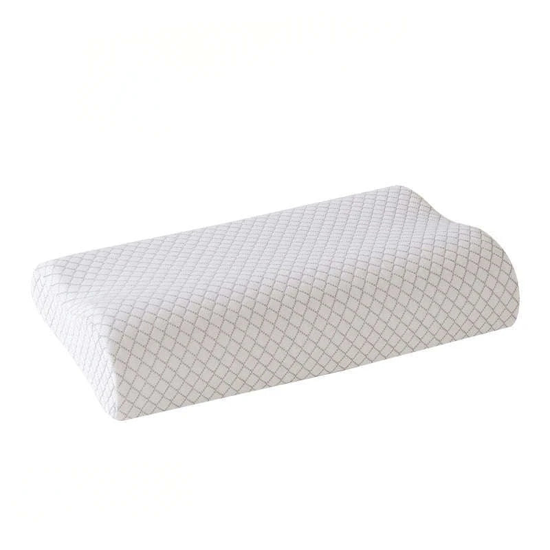 Memory Foam Maternity Pillow for Neck Support-Hexagon White / 50x30x10cm