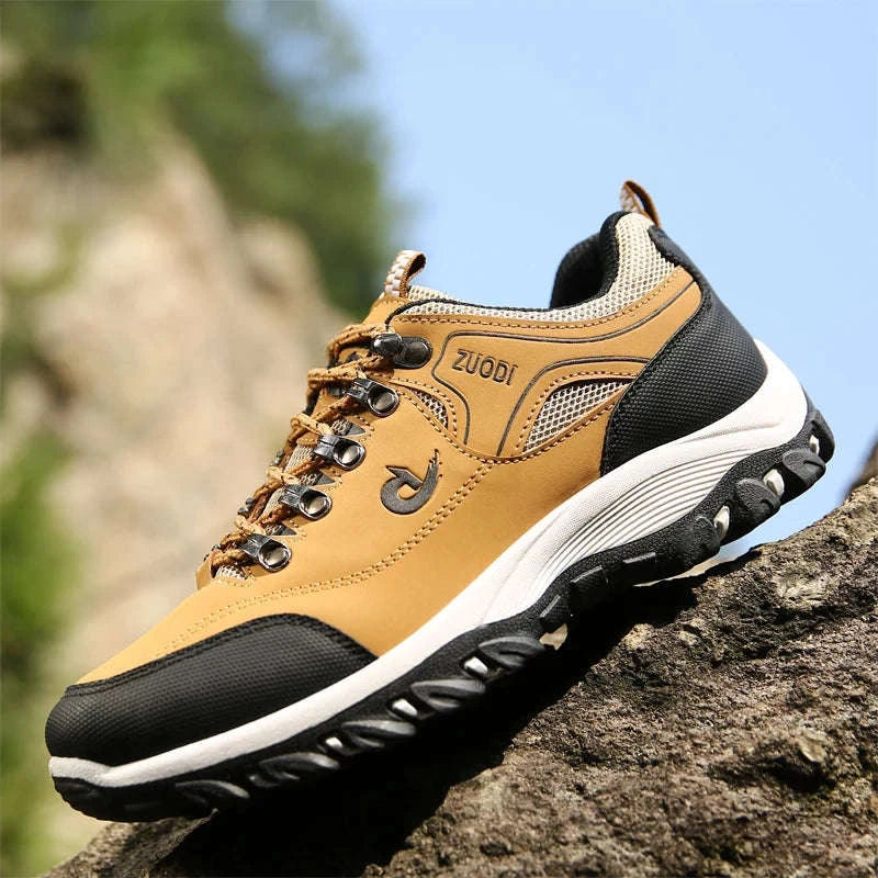 Men Casual Running Shoes Breathable Athletic Sneakers-DL-692-Tu yellow / 48
