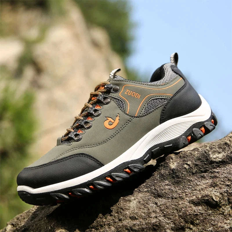 Men Casual Running Shoes Breathable Athletic Sneakers-DL-692-Tu yellow / 48