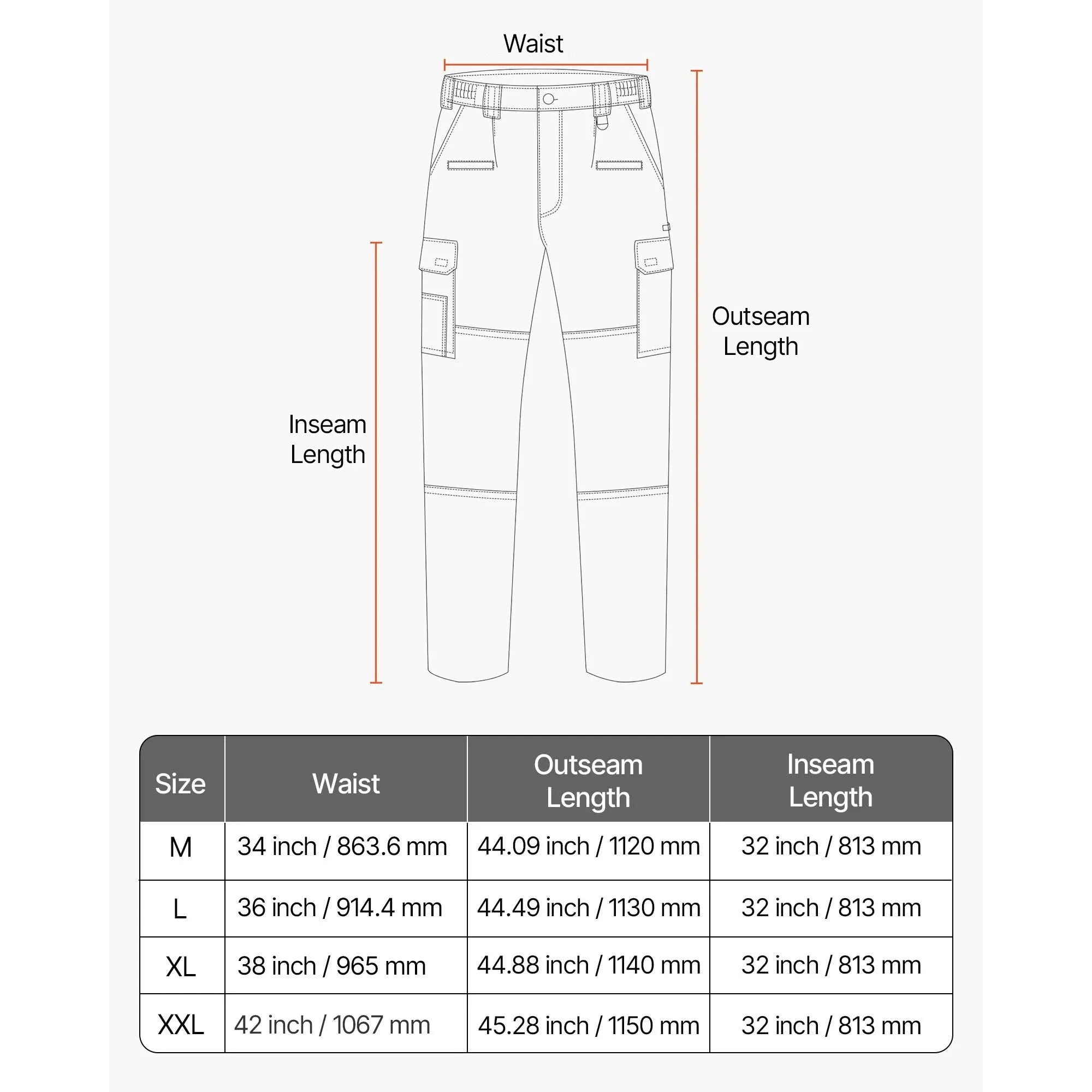 Men's 9 oz Cotton Flame-Resistant Cargo Pants with Elastic Waist-Dark Blue L / United States