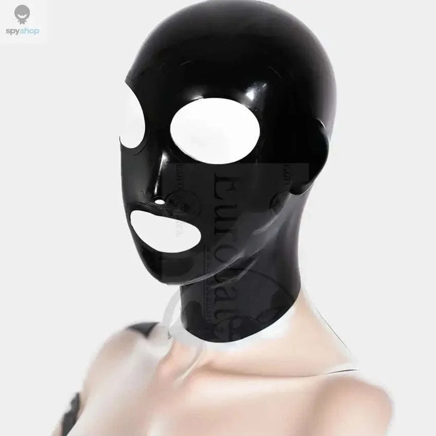 Men’s Black Latex Gloves-13seamless / M