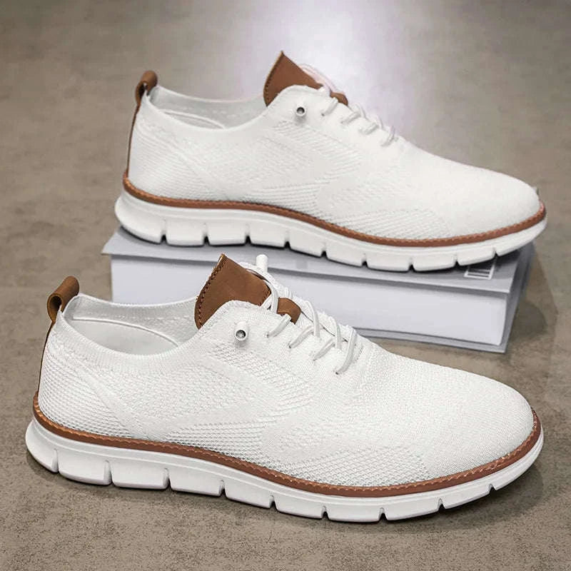 Men's Casual Breathable Lace-Up Shoes-Lonng / 39
