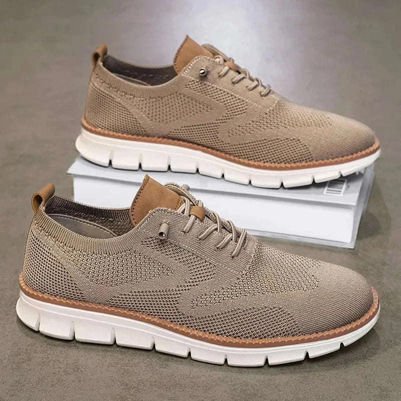 Men's Casual Breathable Lace-Up Shoes-Lonng / 39