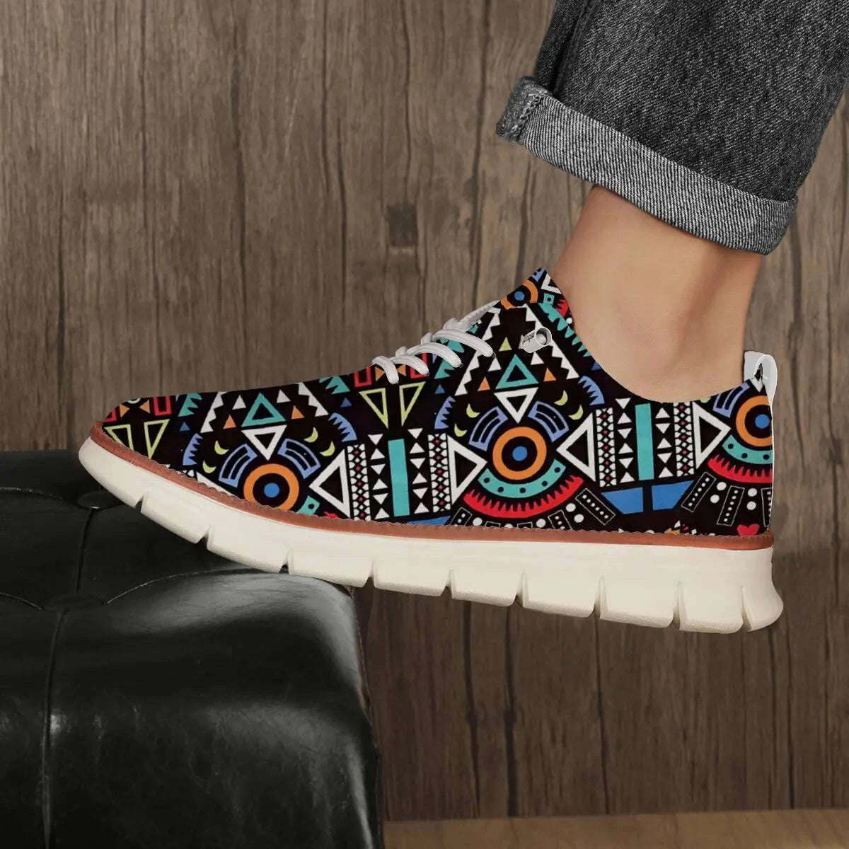 Men's Casual Breathable Lace-Up Shoes-Lonng / 39
