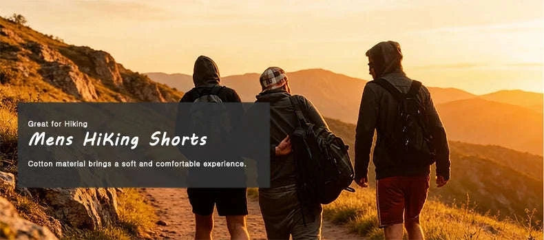 Men's Cotton Cargo Shorts with 7 Pockets, Knee Length-black / S / United States