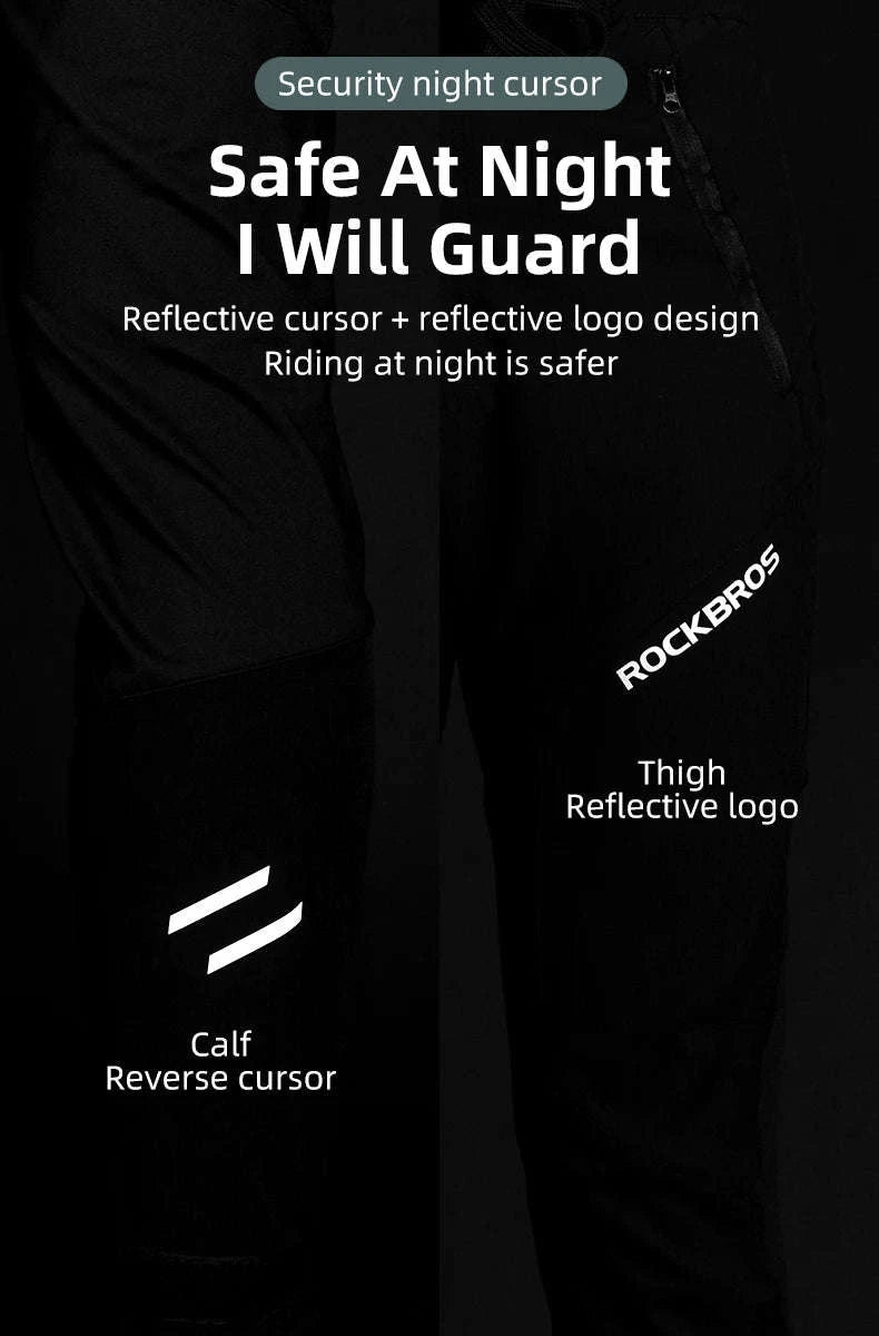 Men’s Cycling Pants with Elastic Waist and Stretch Fit-YPK025 Spring / Asia 3XL (EU 2XL)