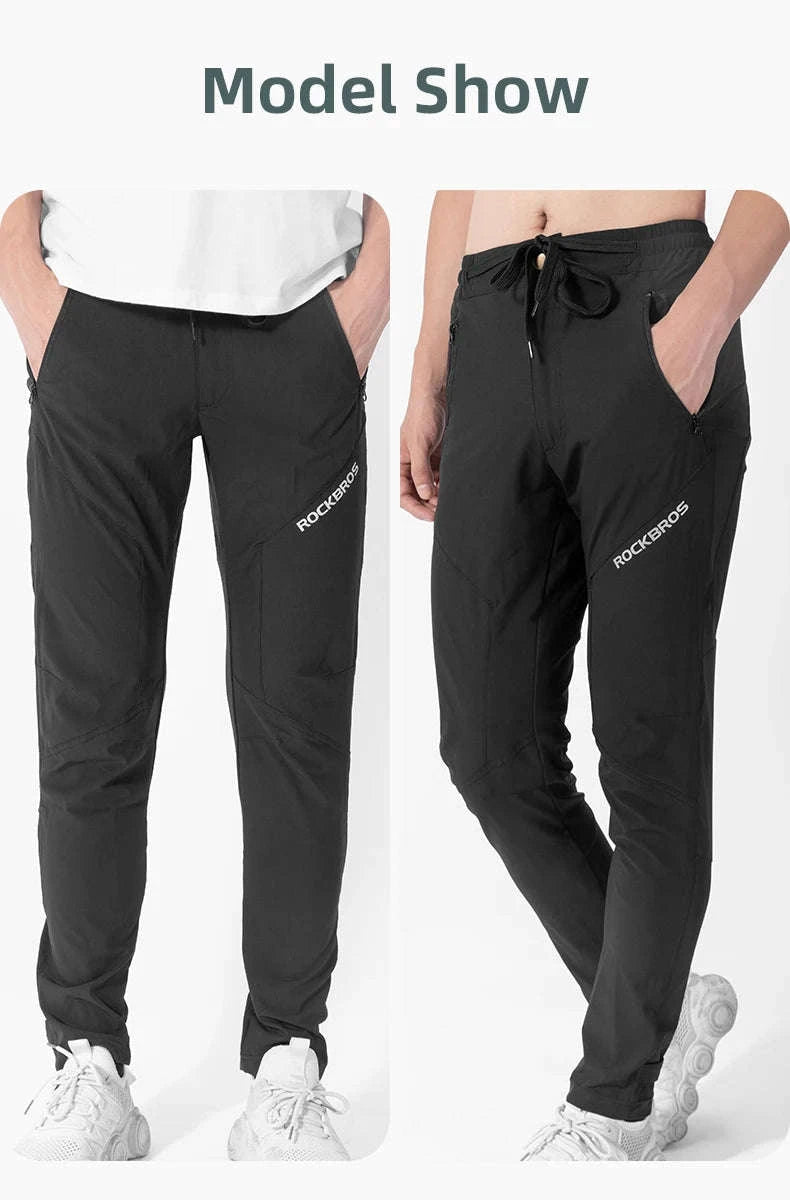 Men’s Cycling Pants with Elastic Waist and Stretch Fit-YPK025 Spring / Asia 3XL (EU 2XL)