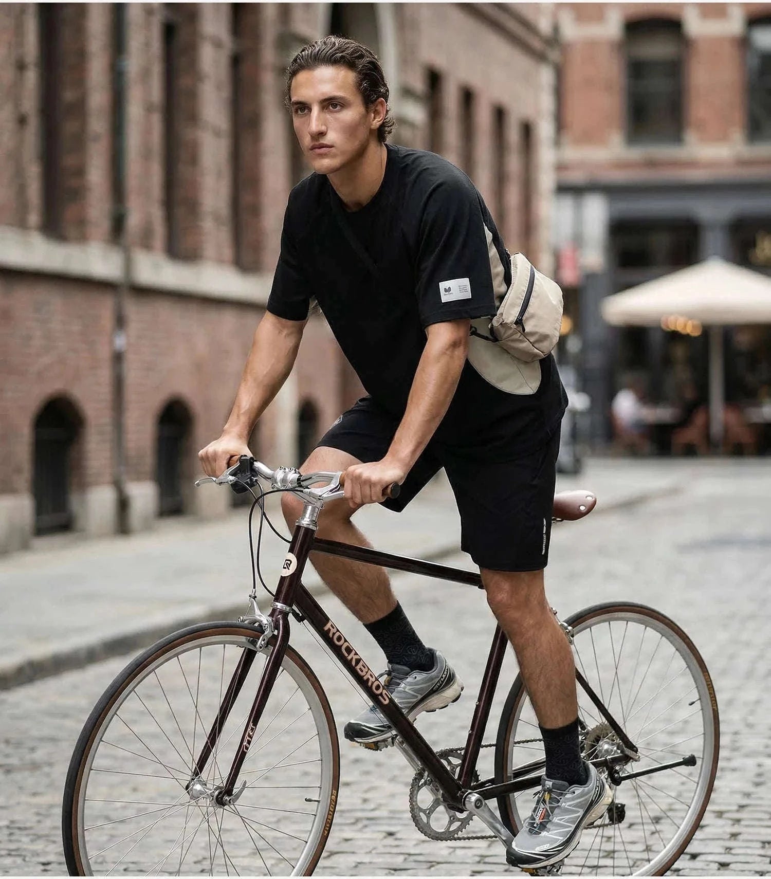 Men's Cycling Shorts Quick-Dry Breathable Road Bike Sport Shorts-RK2026-K / Asian S(EUR XS)