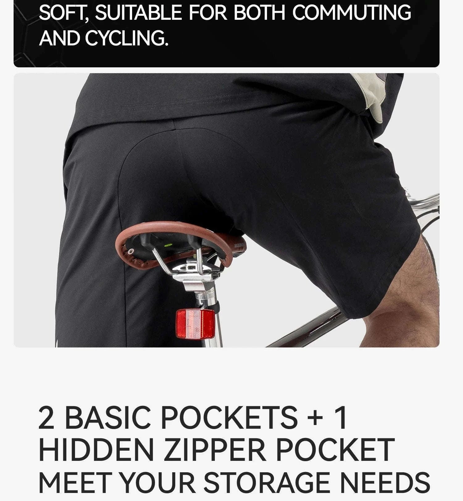 Men's Cycling Shorts Quick-Dry Breathable Road Bike Sport Shorts-RK2026-K / Asian S(EUR XS)