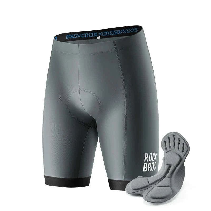 Men’s Cycling Shorts with 3D Gel Pad Breathable Anti-Slip Liner-YDDK001 green / Asia M(EUR S)
