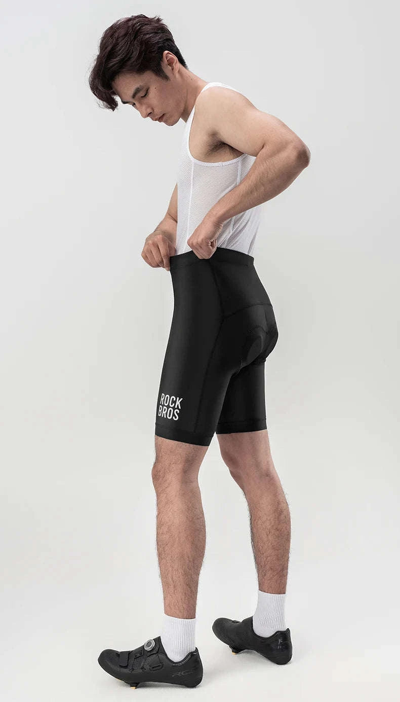Men’s Cycling Shorts with 3D Gel Pad Breathable Anti-Slip Liner-YDDK001 green / Asia M(EUR S)