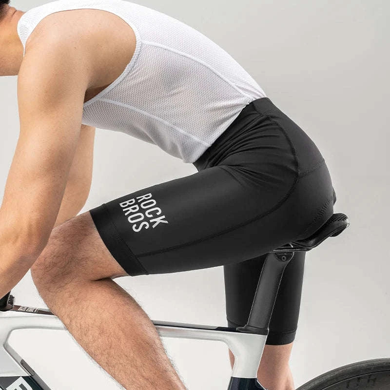 Men’s Cycling Shorts with 3D Gel Pad Breathable Anti-Slip Liner-YDDK001 green / Asia M(EUR S)