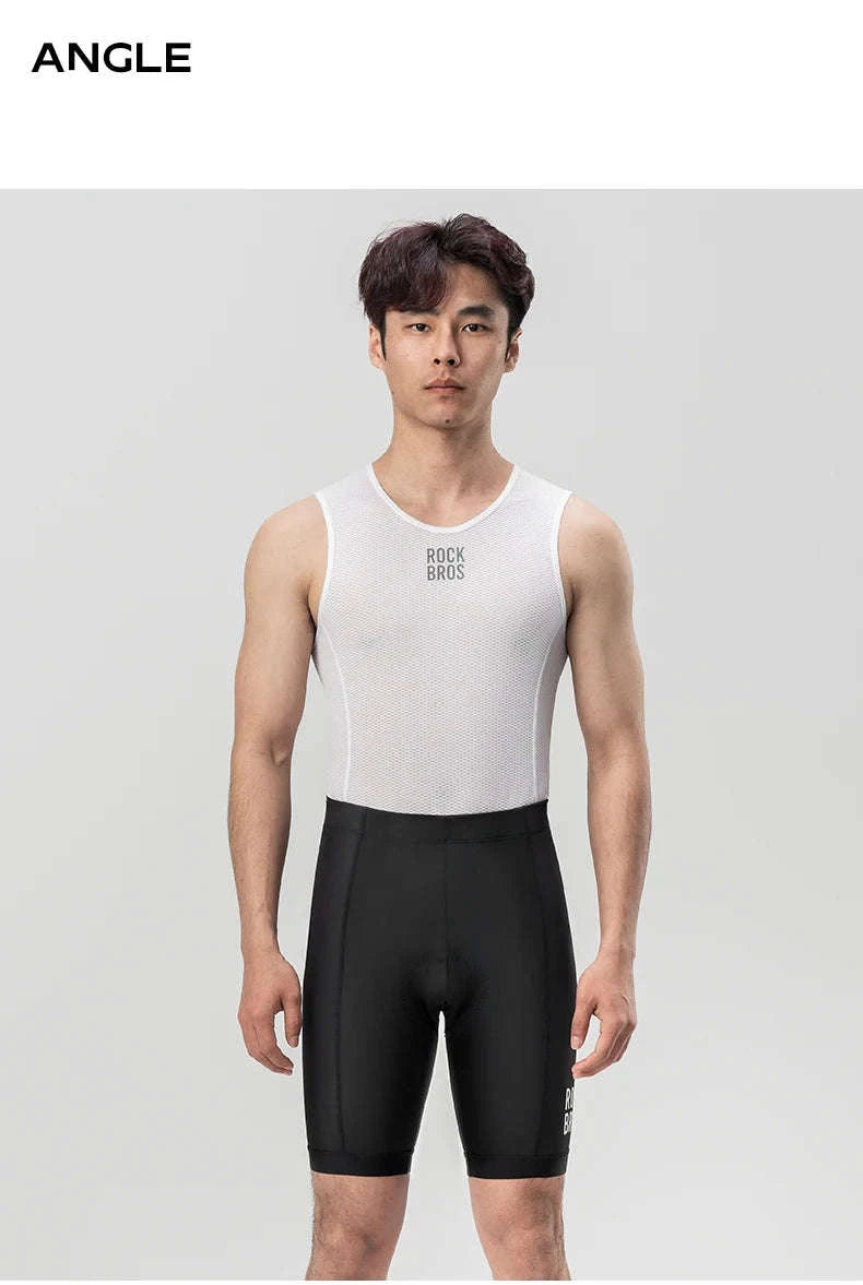 Men’s Cycling Shorts with 3D Gel Pad Breathable Anti-Slip Liner-YDDK001 green / Asia M(EUR S)