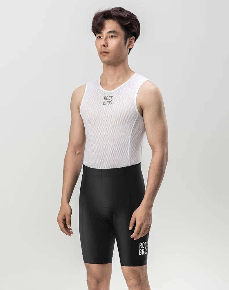 Men’s Cycling Shorts with 3D Gel Pad Breathable Anti-Slip Liner-YDDK001 green / Asia M(EUR S)