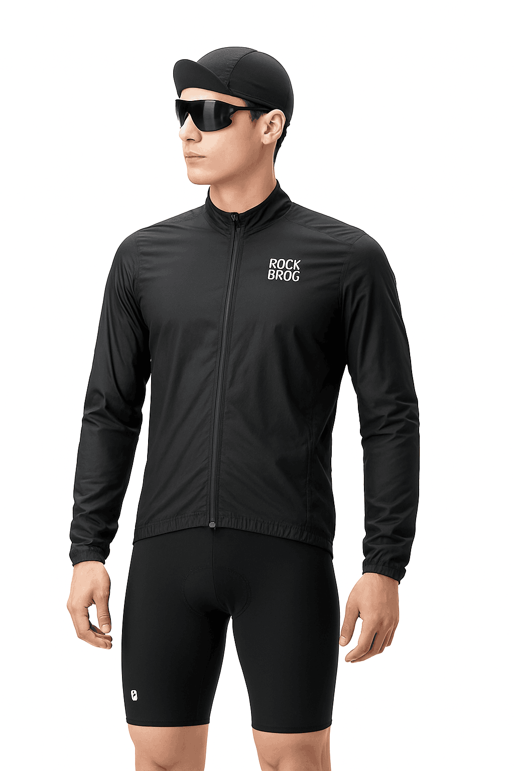 Men’s Cycling Windproof Jacket Lightweight Breathable Reflective Coat-YPW071-CF / EUR M