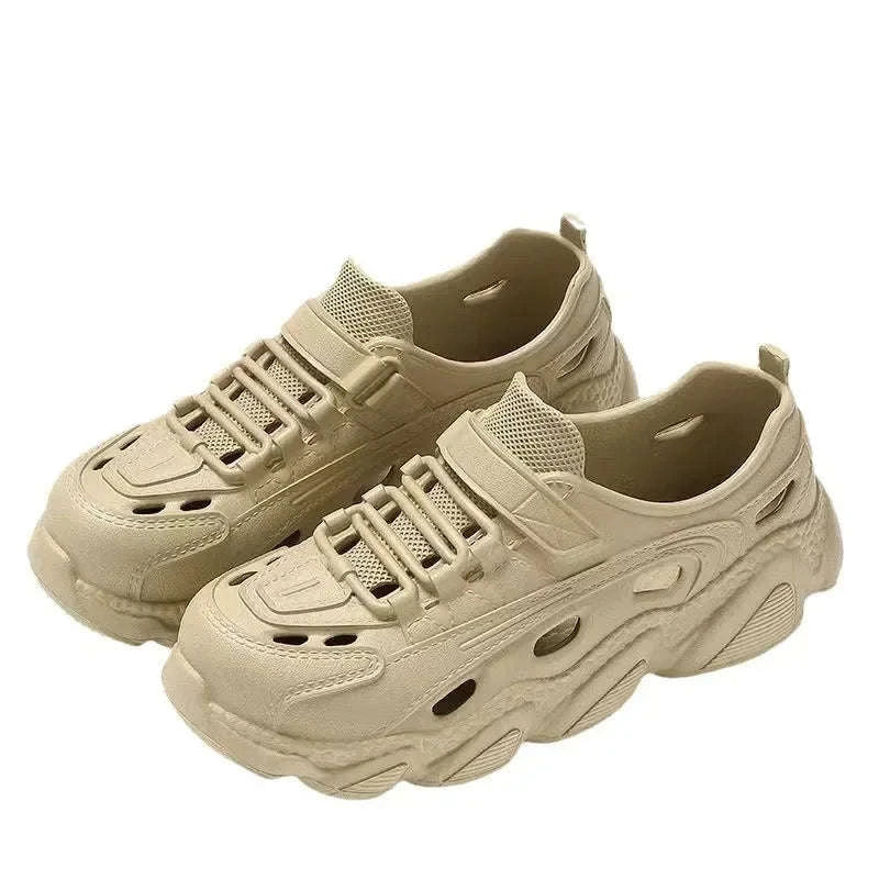 Men's EVA Sandals Anti-Slip Thick Sole Casual Clogs-Khaki / 44-45
