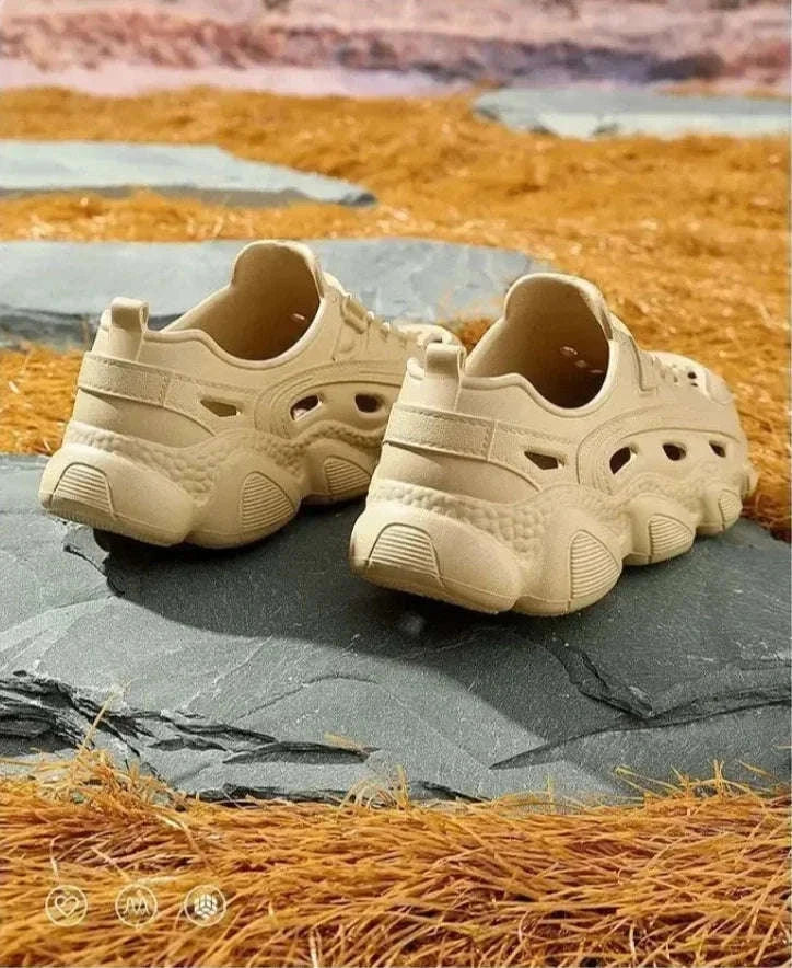 Men's EVA Sandals Anti-Slip Thick Sole Casual Clogs-Khaki / 44-45